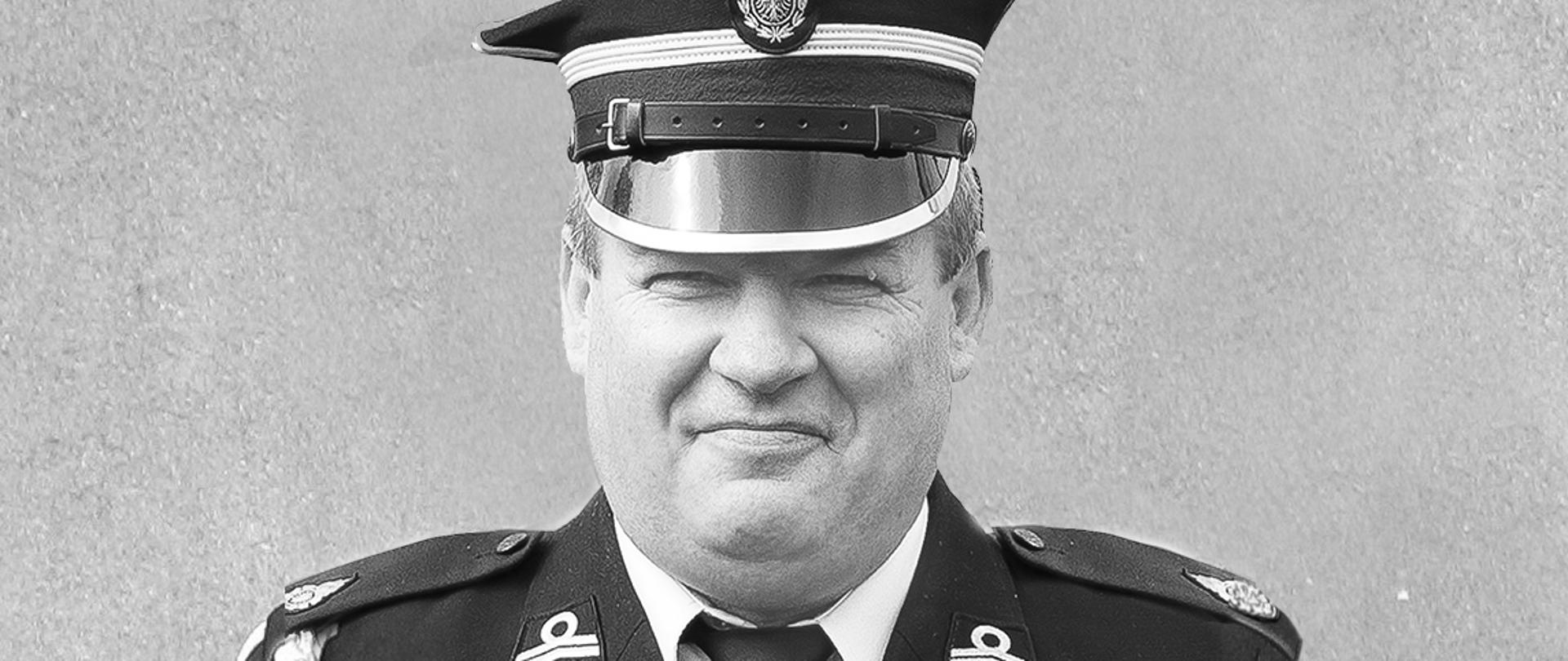 Na zdjęciu widać ŚP. druha Remigiusza Bikowskiego.