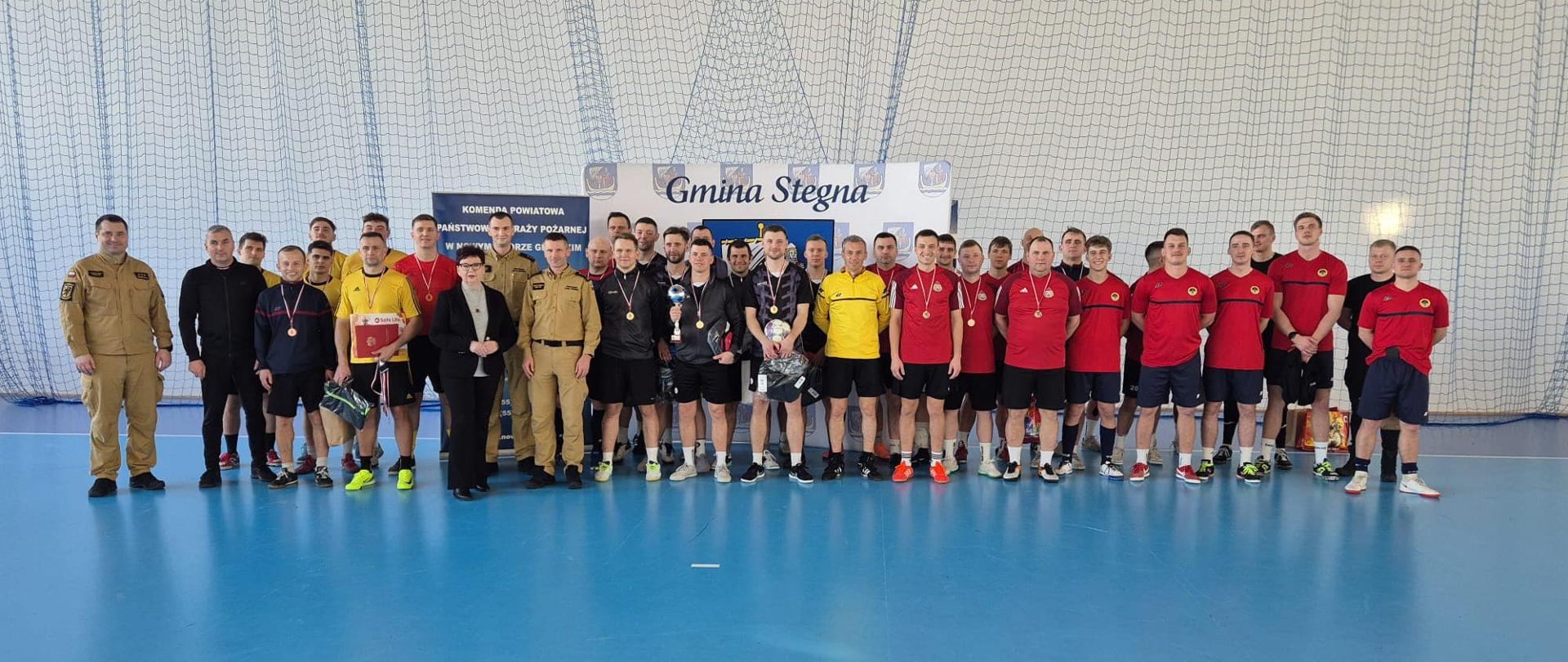 Mistrzostwa Województwa Pomorskiego Strażaków PSP w Piłce Halowej