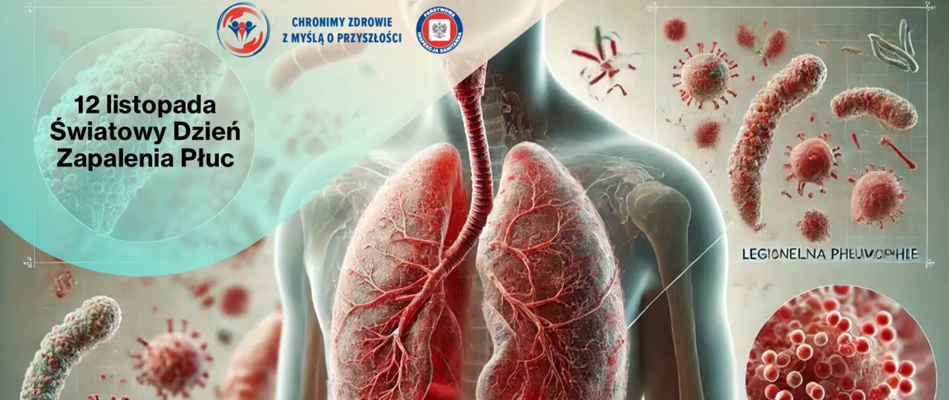 12 listopada Światowy Dzień Zapalenia Płuc