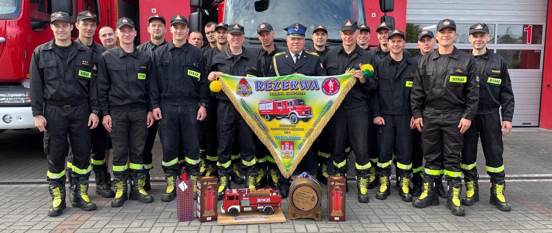 Pożegnanie strażaka odchodzącego na zaopatrzenie emerytalne (31.05.2024 r.)