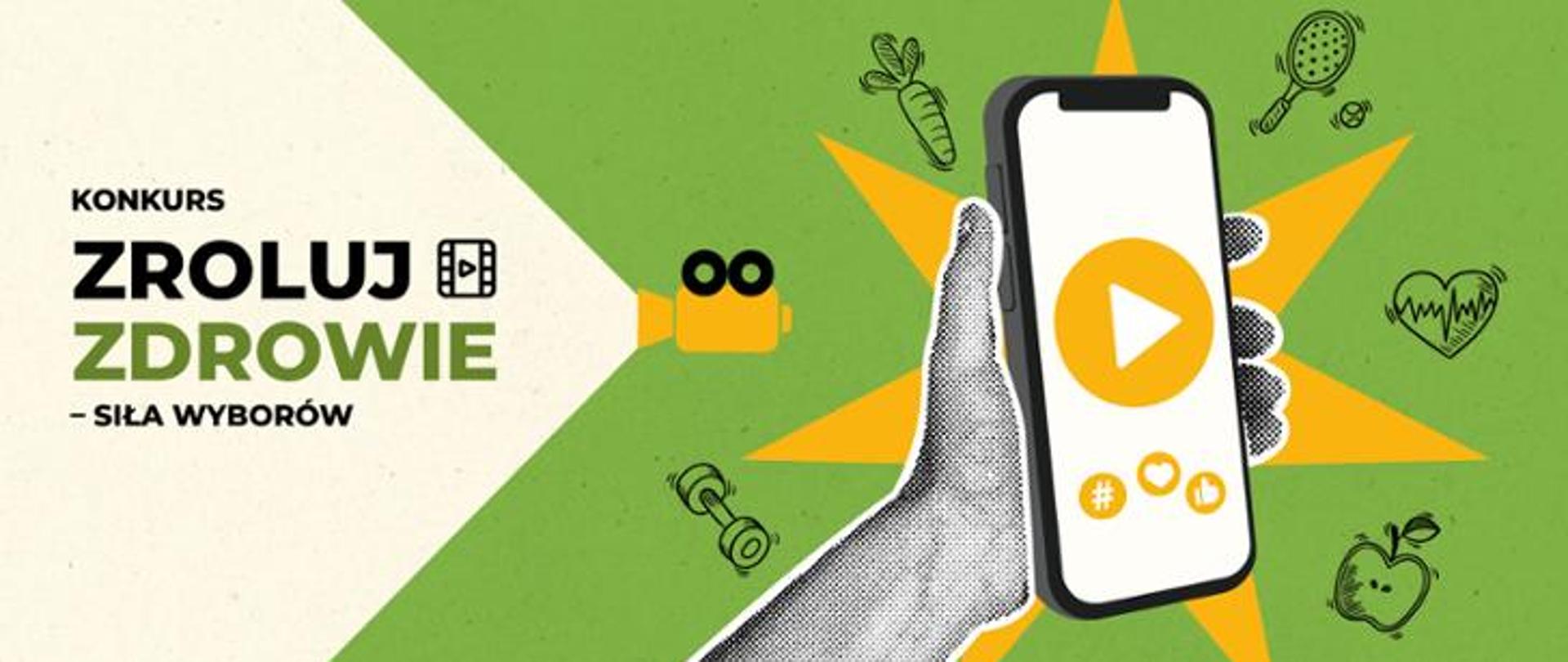 Baner Konkursu Zroluj zdrowie – siła wyborów