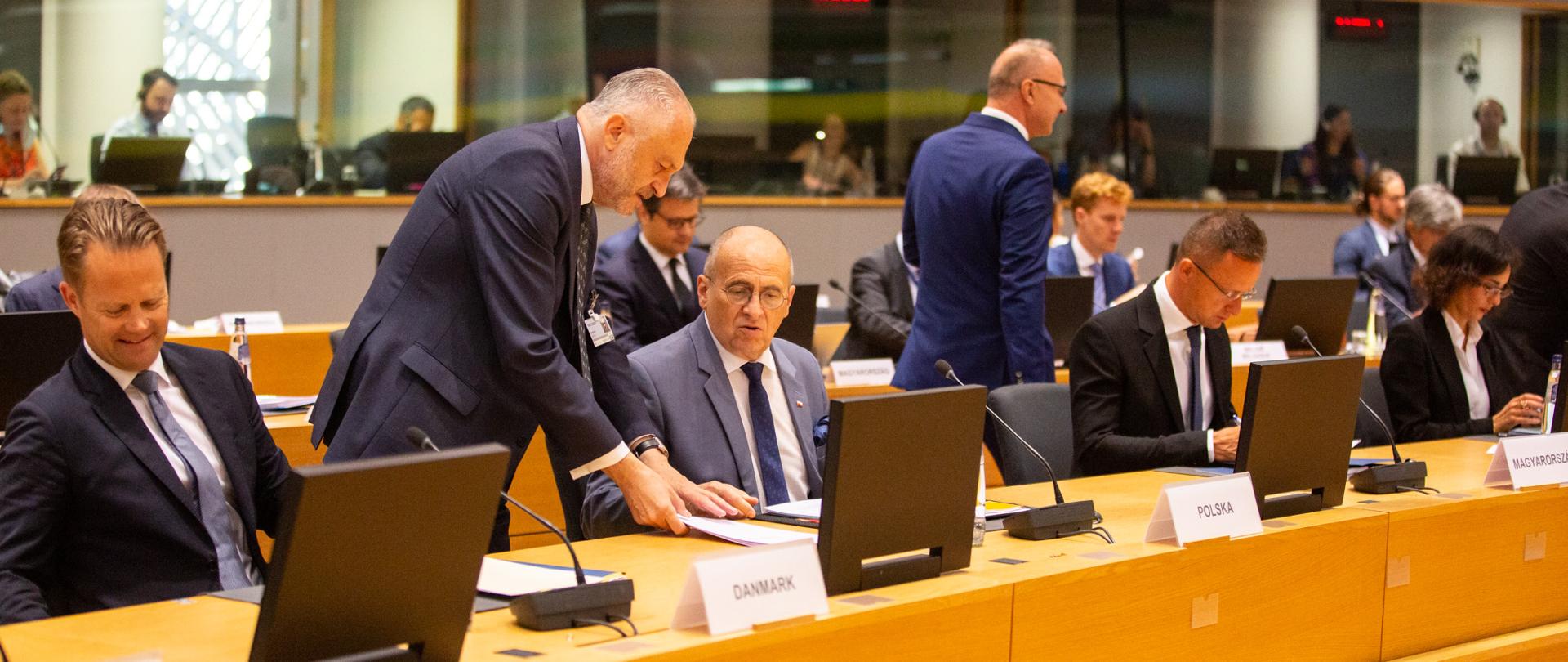 Foreign Minister Zbigniew Rau attended FAC meeting in Brussels 