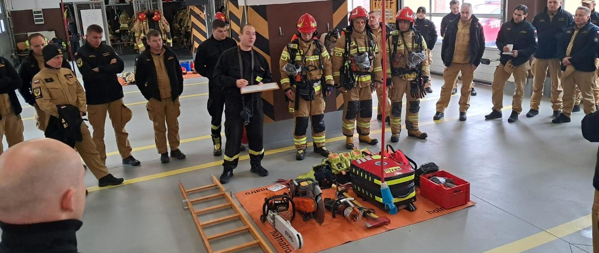 Szkolenie dla Dowódców JRG z Dolnego Śląska o Rotach Asekuracyjnych (RIT).