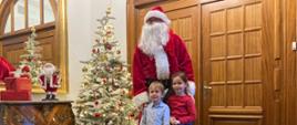 Spotkanie Świętego Mikołaja z najmłodszymi Polakami w Alzacji.