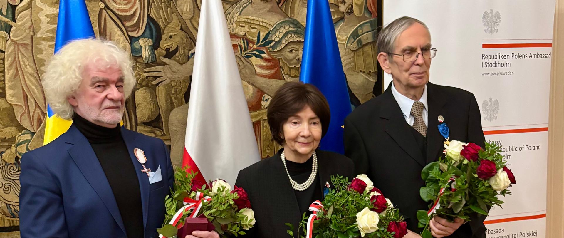 Pan Jan Antoni Andrzejewski, Pani Krystyna Maria Andrzejewska oraz Pan Zbigniew Kuczkowski