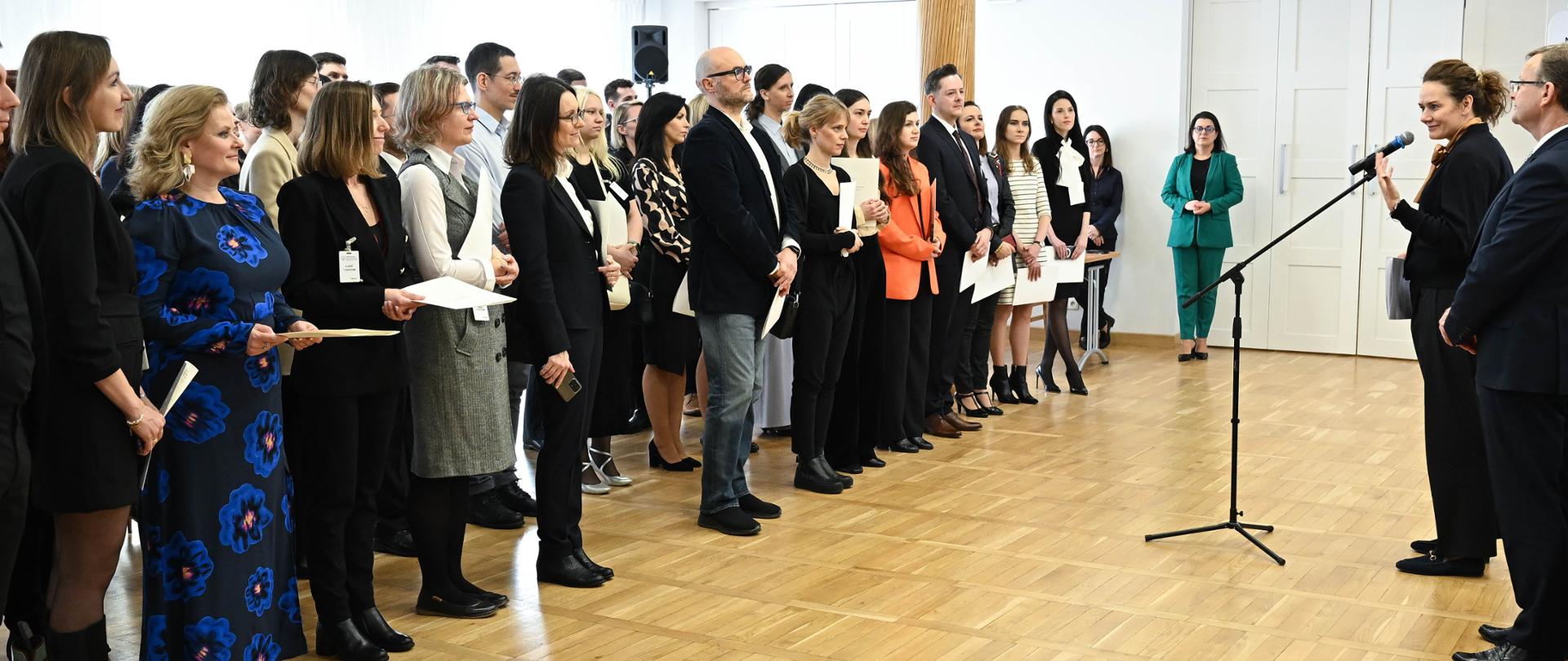 Ceremonia zaprzysiężenia tłumaczy przysięgłych