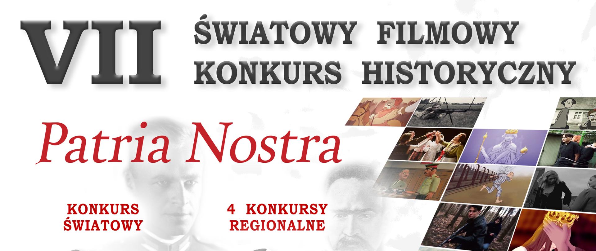 Plakat konkursu "Patria Nostra"