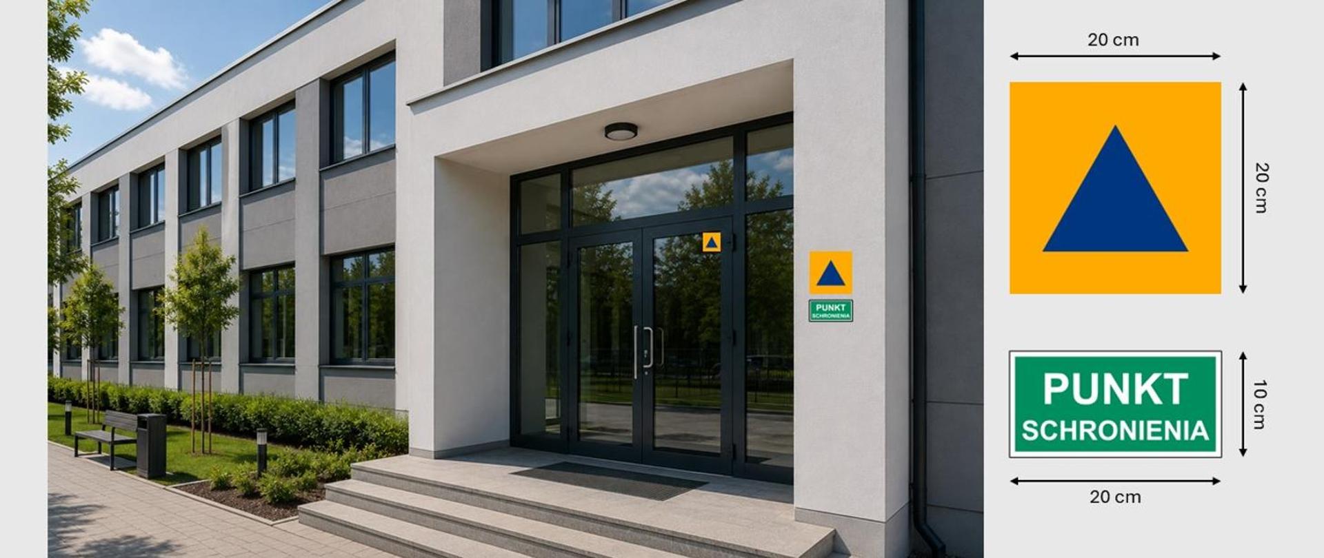 Nowe zasady oznakowania punktów schronienia