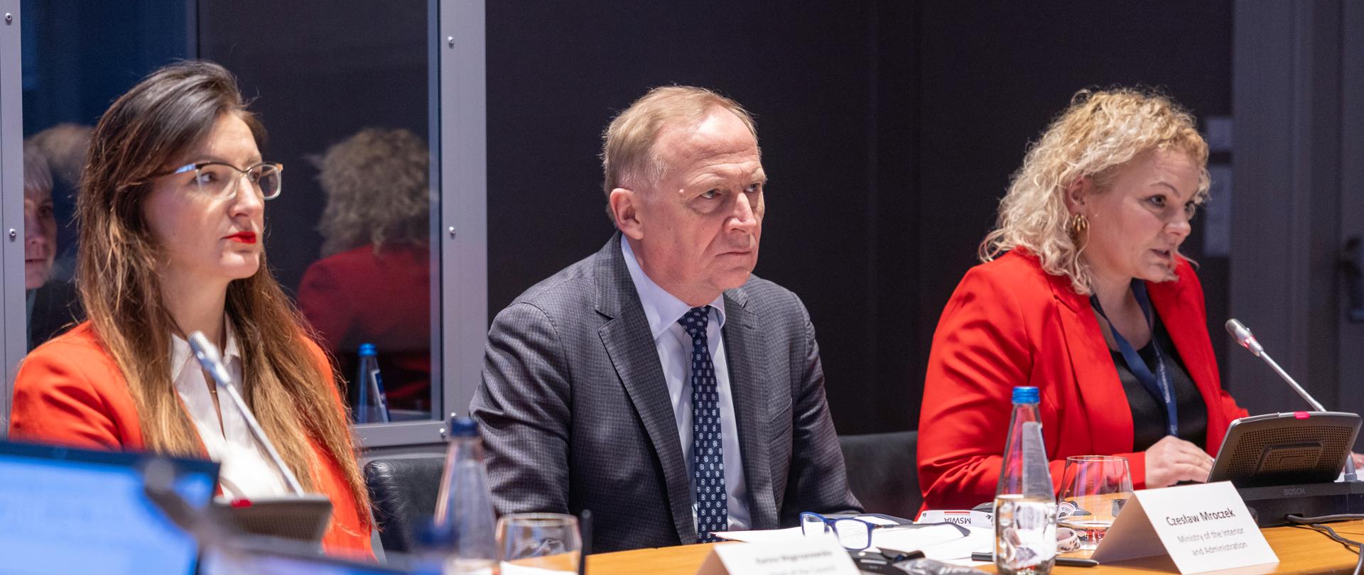 Wiceminister Czesław Mroczek