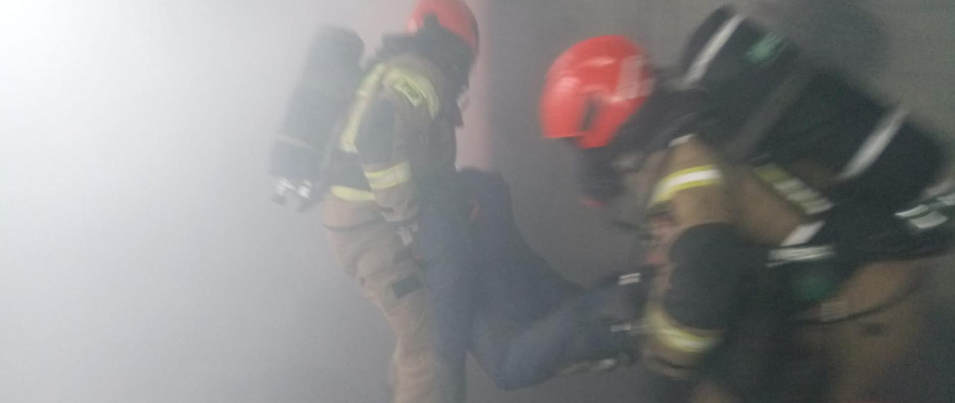 Ćwiczenia z pożarów wewnętrznych 26.02.2021