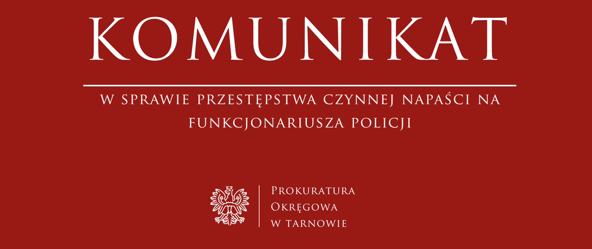 napaść funkcjonariusz