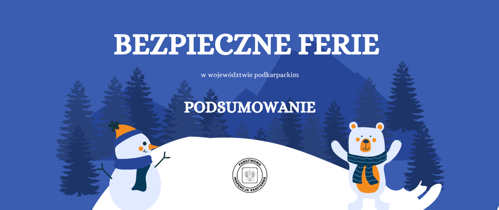 Podsumowanie "Bezpiecznych ferii" w województwie podkarpackim