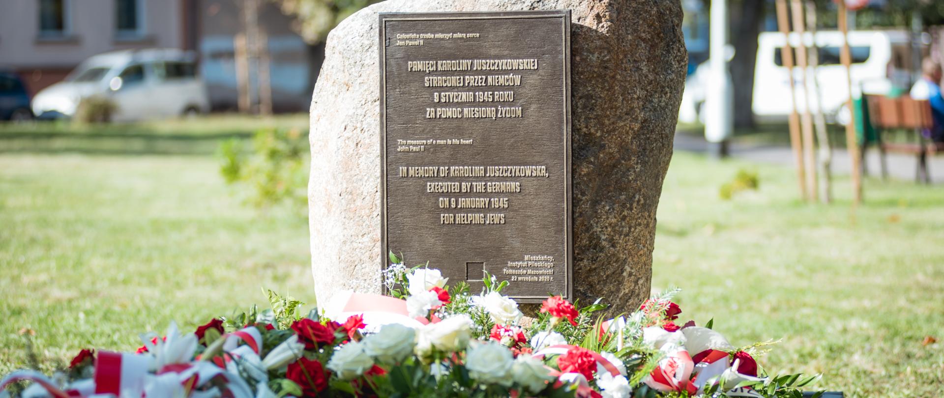 „Zawołani po imieniu” – upamiętnienie Karoliny Juszczykowskiej, fot. PatMic / Instytut Pileckiego