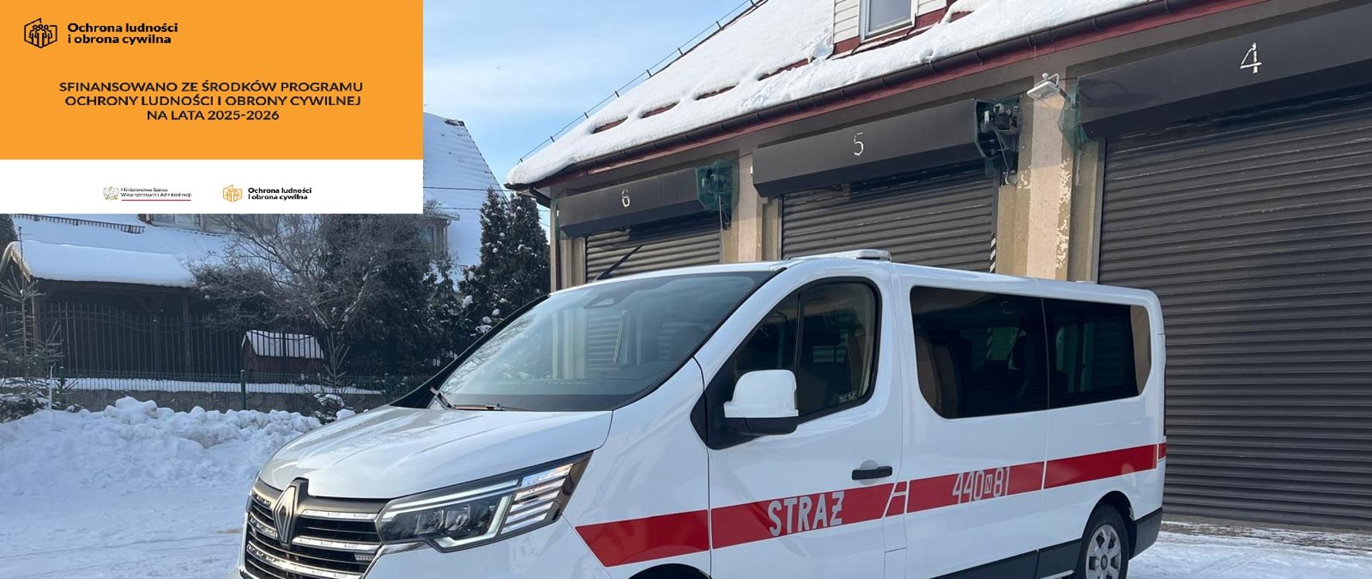 Samochód pożarniczy Renault Traffic