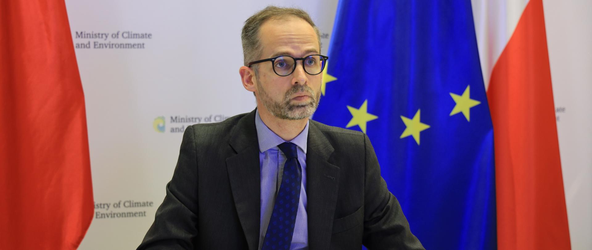 Wiceminister Adam Guibourgé-Czetwertyński na posiedzeniu Rady UE ds. Energii 