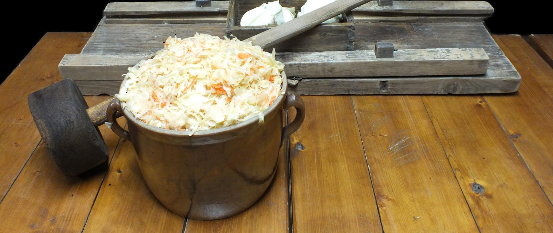 Kapusta kiszona z Suwalszczyzny