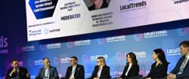 Na zdjęciu uczestnicy panelu dyskusyjnego podczas Samorządowego Kongresu Finansowego Local Trends 2026 w Sopocie