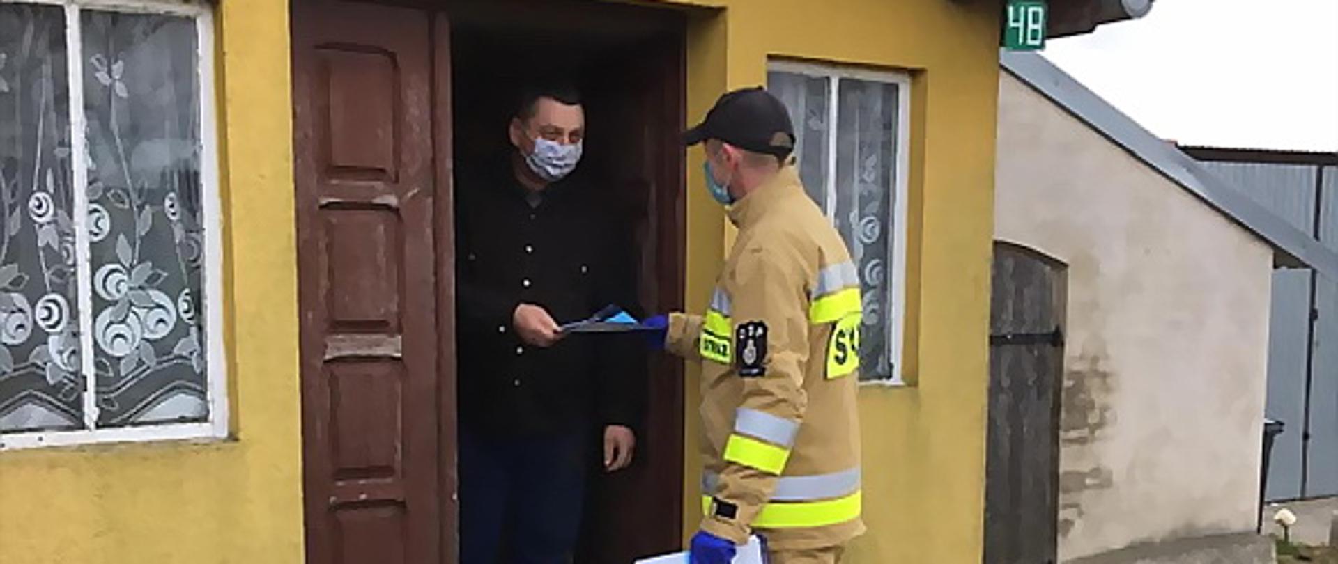 Druhowie z Powiatu Pleszewskiego włączyli się w akcję informacyjną dotyczącą szczepień przeciwko COVID-19