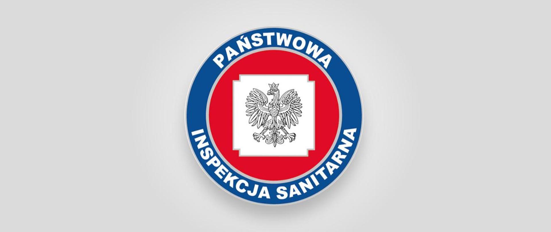 Logo Państwowej Inspekcji Sanitarnej.
