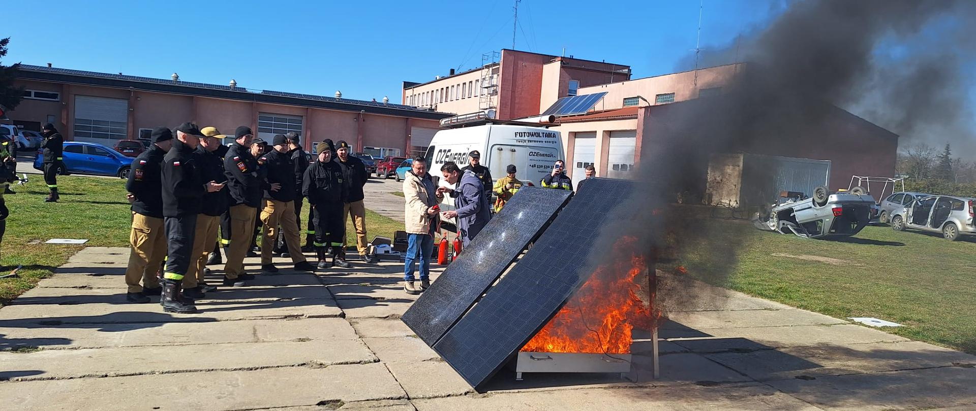 warsztaty z zakresu pożarów instalacji fotowoltaicznych 