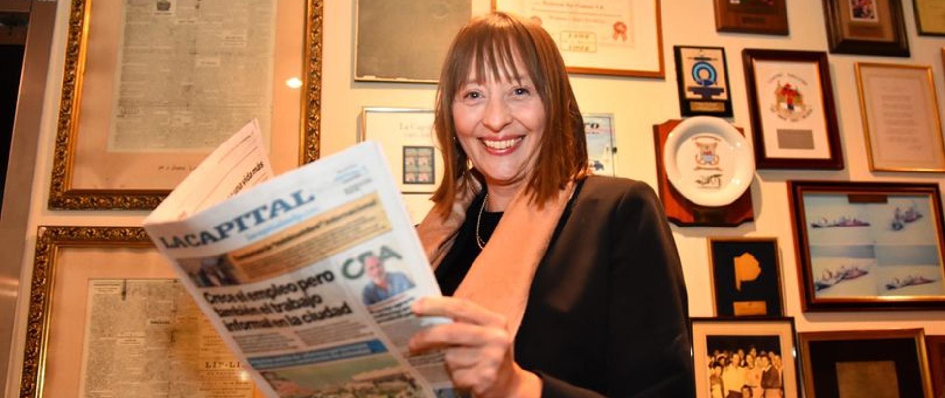 Aleksandra Piątkowska, Ambasador RP w Argentynie wzięła udział w rozmowach na temat przyszłości jednego z najważniejszych ośrodków rybołówstwa w Argentynie.