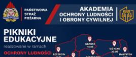 Pikniki edukacyjne realizowane w ramach Akademii Ochrony Ludności i Obrony Cywilnej