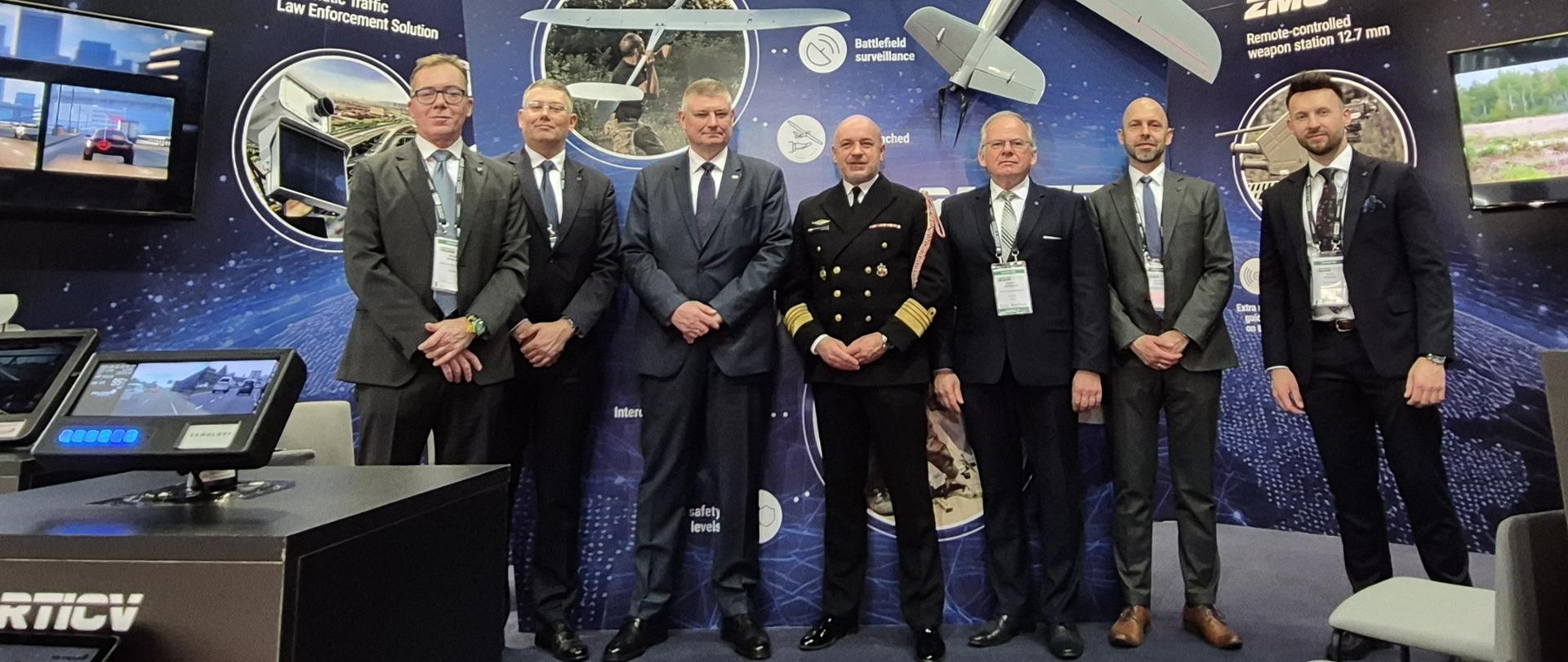 Stoisko WB Group na Targach Uzbrojenia ASDA 2025 w Zagrzebiu