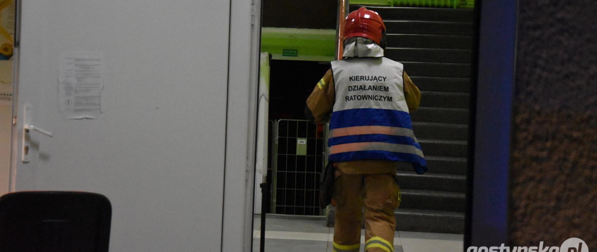 Pożar w gostyńskim szpitalu