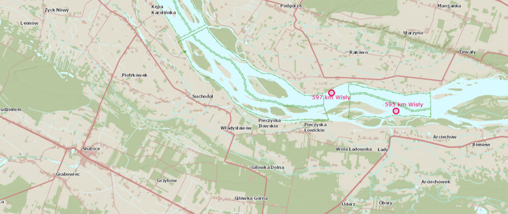 Zdjęcie mapy terenu