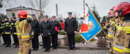 Pożegnanie strażaków odchodzących na zaopatrzenie emerytalne