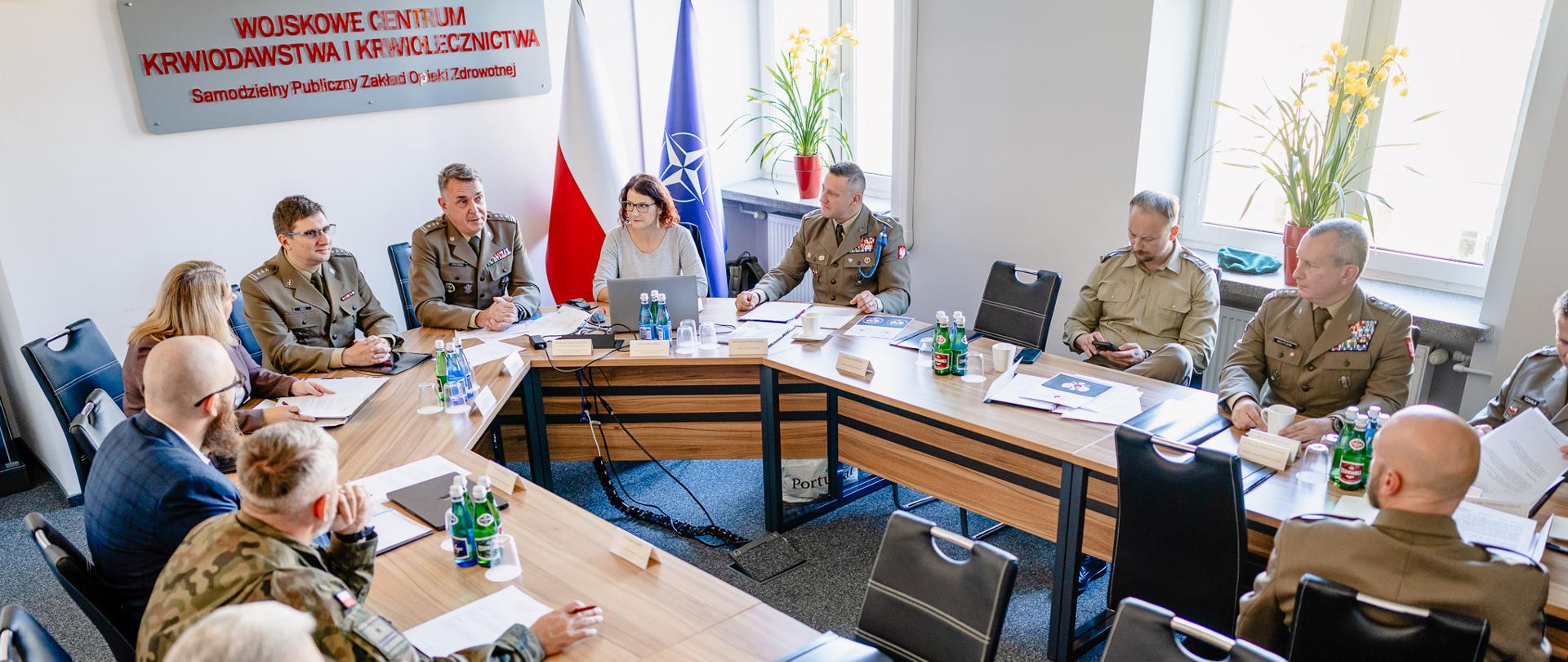 07.10.2026. Warszawa.Inauguracja działalności Wojskowej Rady Krwiodawstwa .Fot. DWOT