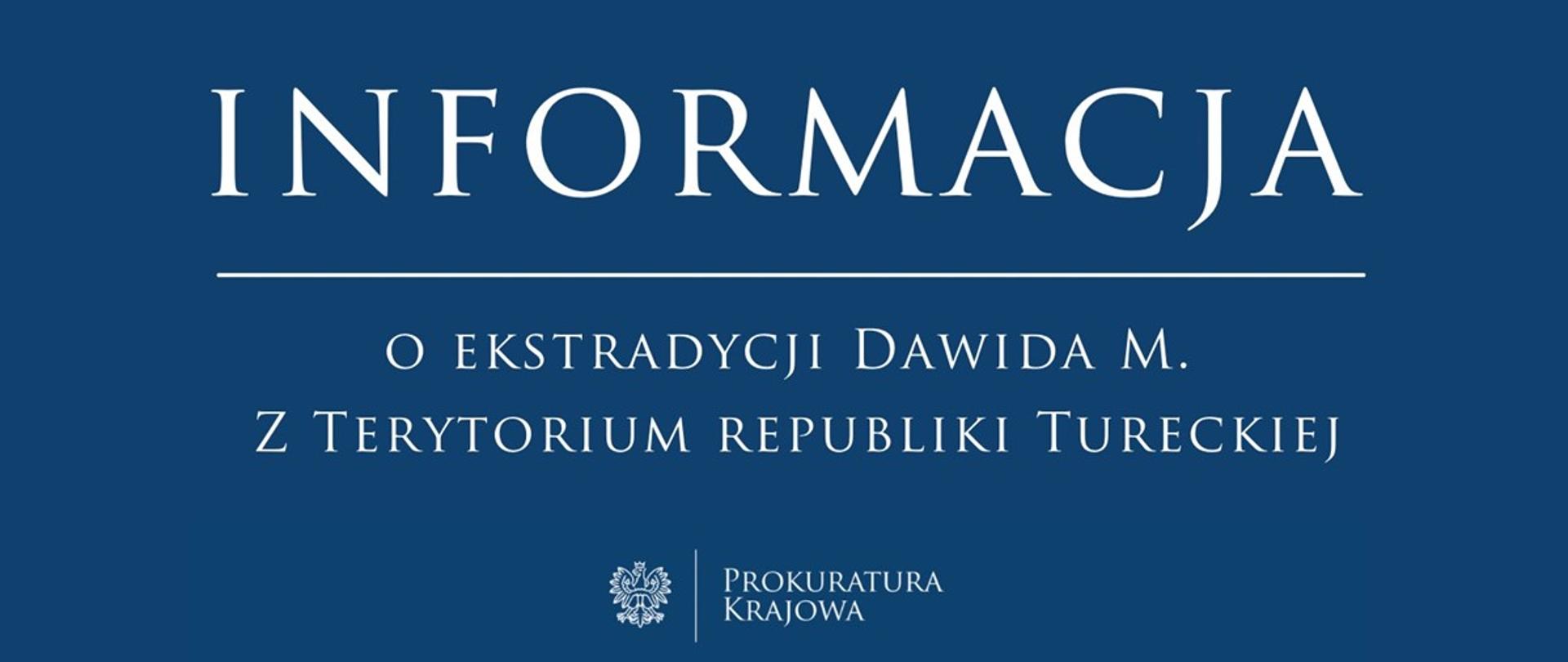 ekstradycja Dawida M