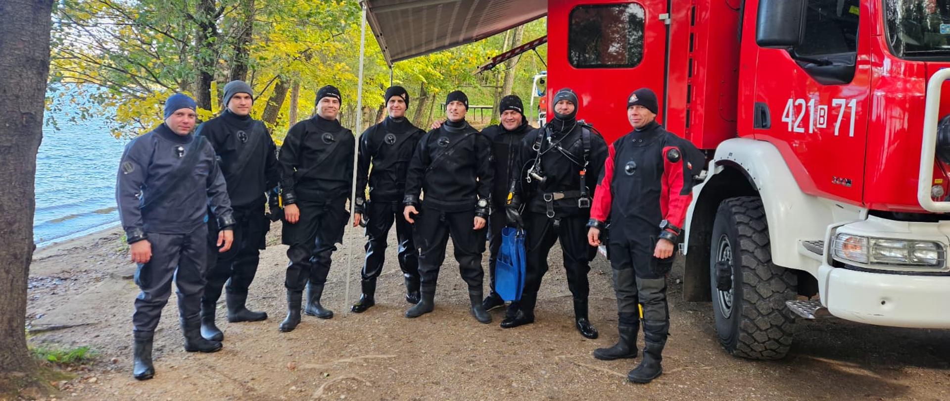 Szkolenia nurkowe SGRW-N Biebrza z KP PSP w Grajewie