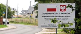 Nowa droga w gminie Brudzeń Duży. Jest bezpieczniej i wygodniej