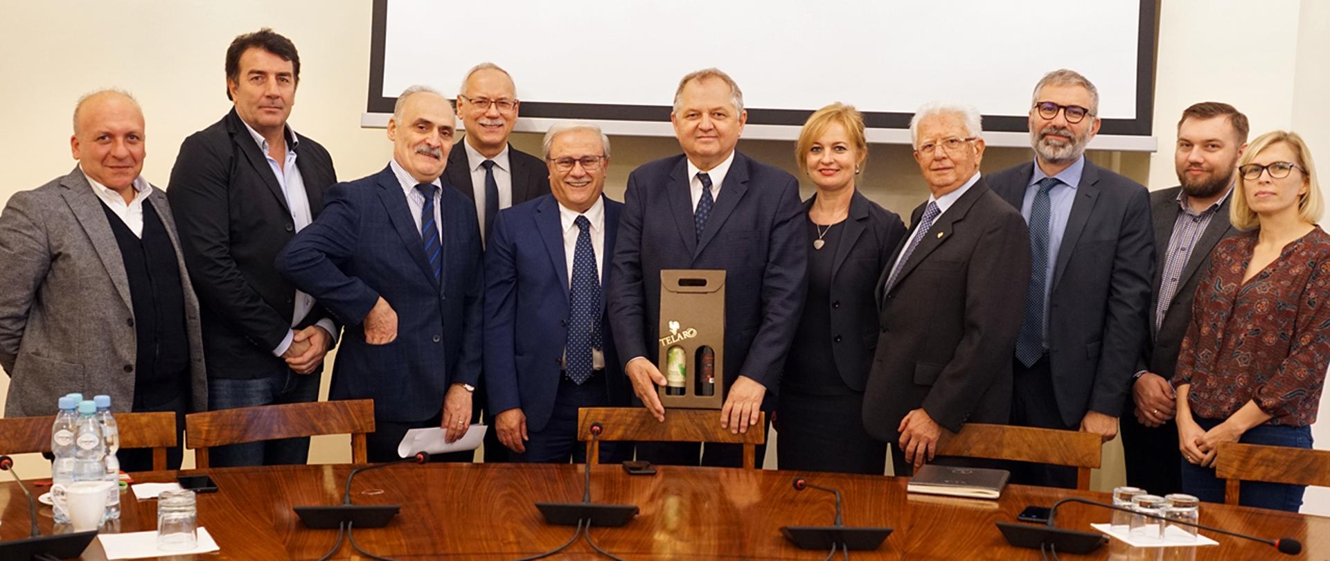 Spotkanie z włoską delegacją