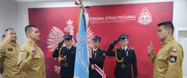 Ślubowanie strażaków