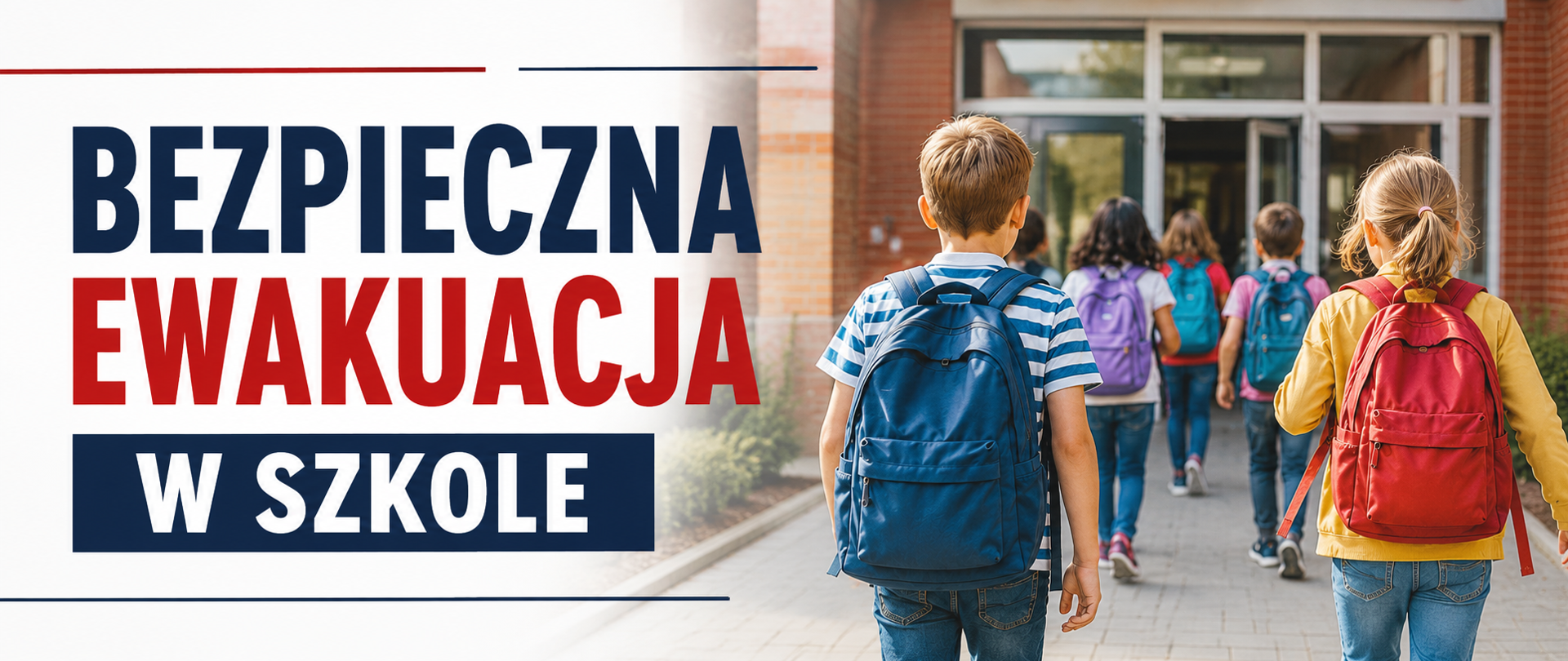 Bezpieczna ewakuacja w szkole