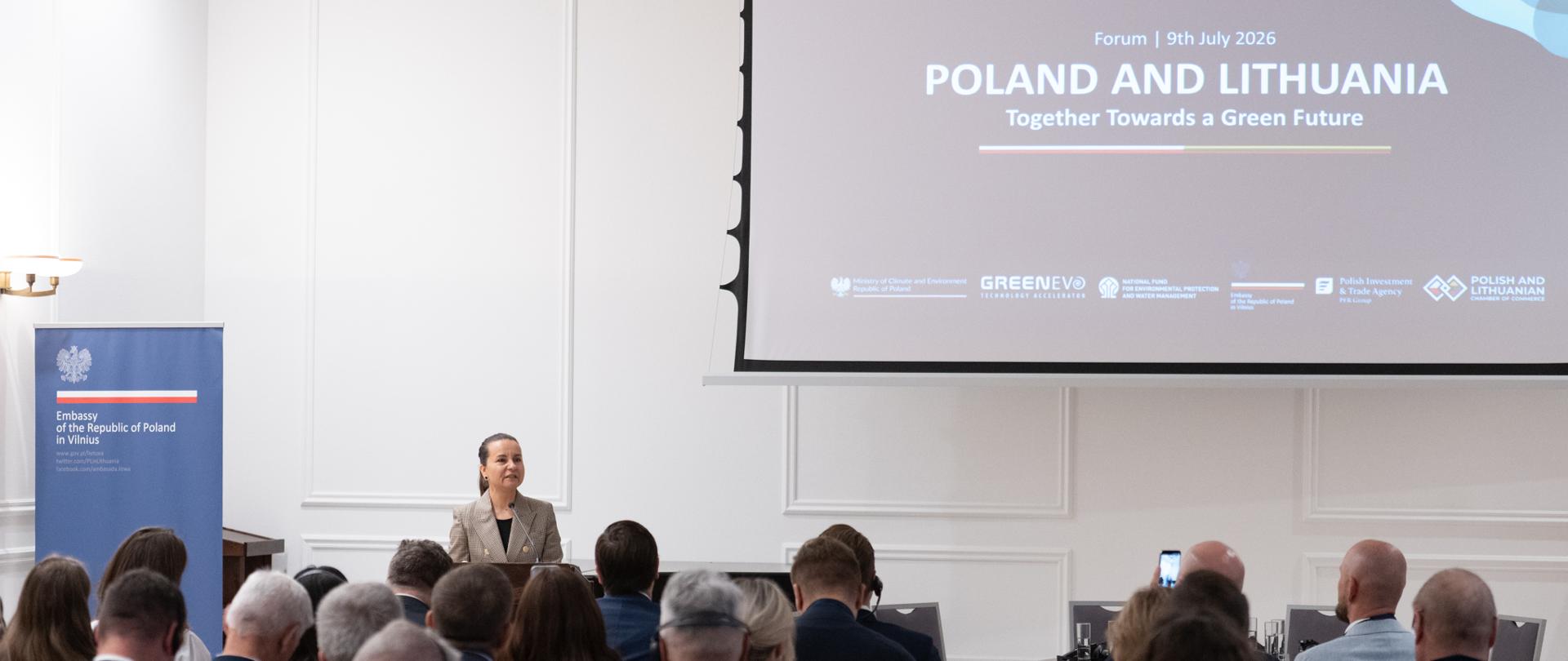 Forumas „Lenkija ir Lietuva: drauge link žalios ateities“