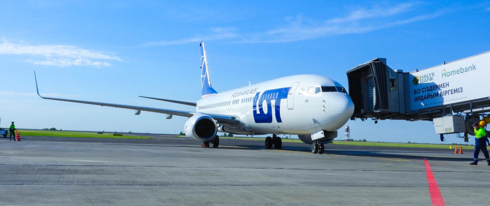 Wznowienie lotów WAW-NQZ-WAW