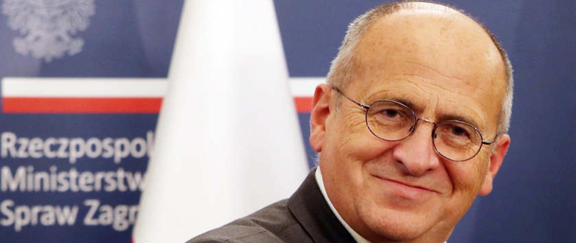 Minister Spraw Zagranicznych Zbigniew Rau