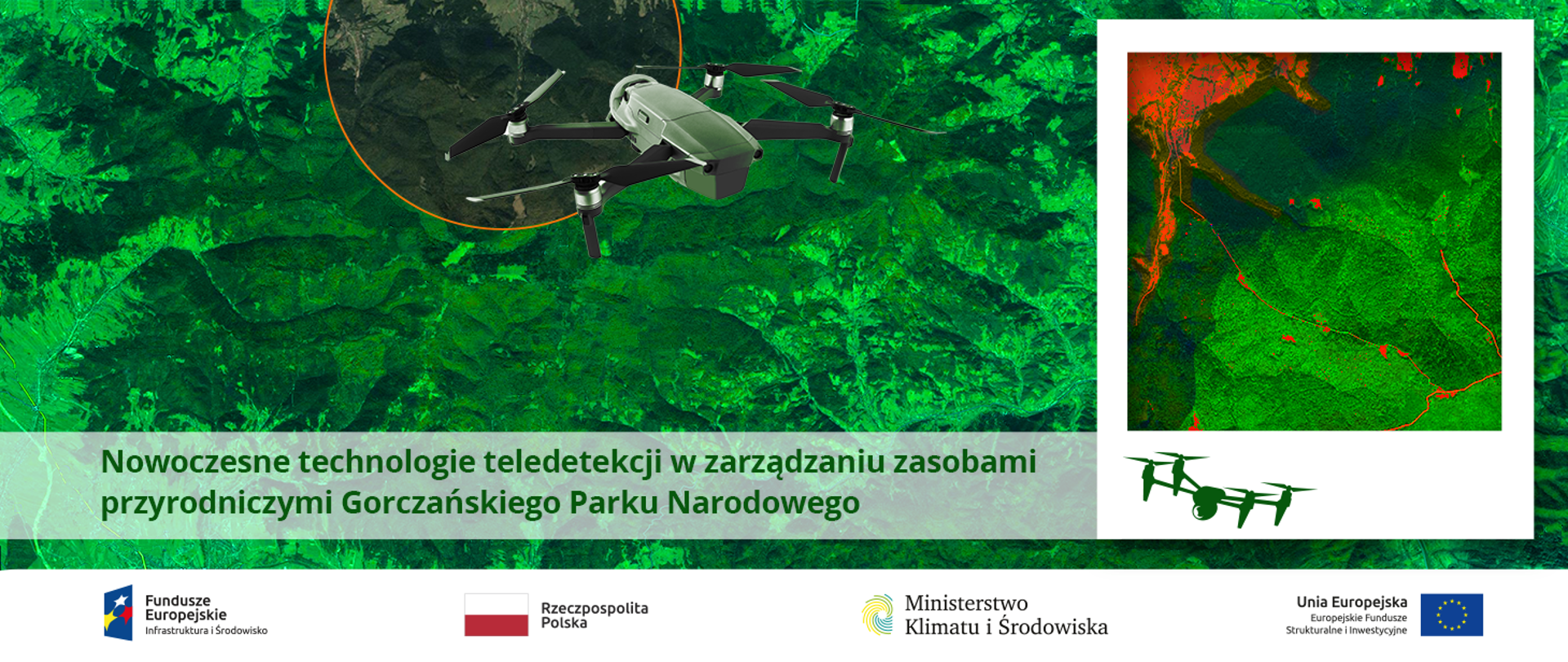 Wykorzystanie nowoczesnych technologii teledetekcyjnych w zarządzaniu zasobami przyrodniczymi Gorczańskiego Parku Narodowego oraz analiza aktualnego stanu i dynamiki chronionych ekosystemów