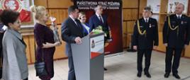 Uroczysta zbiórka z okazji powołania na stanowisko Komendanta Powiatowego PSP w Gostyninie