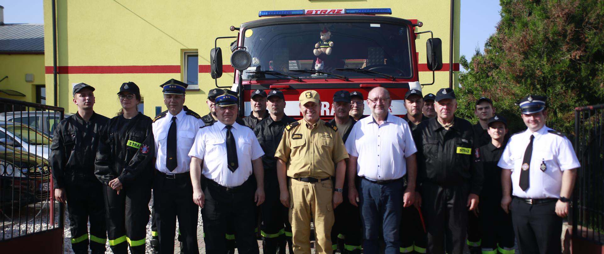 Wizytacja Mazowieckiego Komendanta Wojewódzkiego PSP nadbryg. Jarosława Nowosielskiego