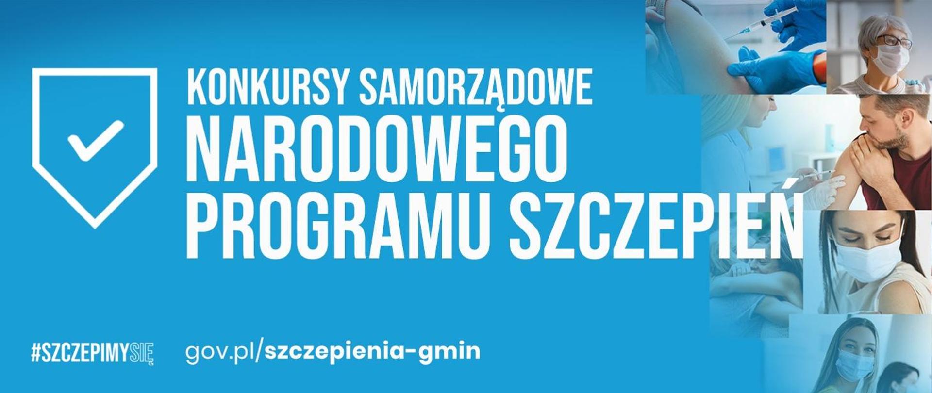 Infografika o konkursach samorządowych Narodowego Programu Szczepień