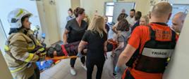 Ćwiczenia ratowniczo-gaśnicze w Szpitalu Powiatowym w Chrzanowie