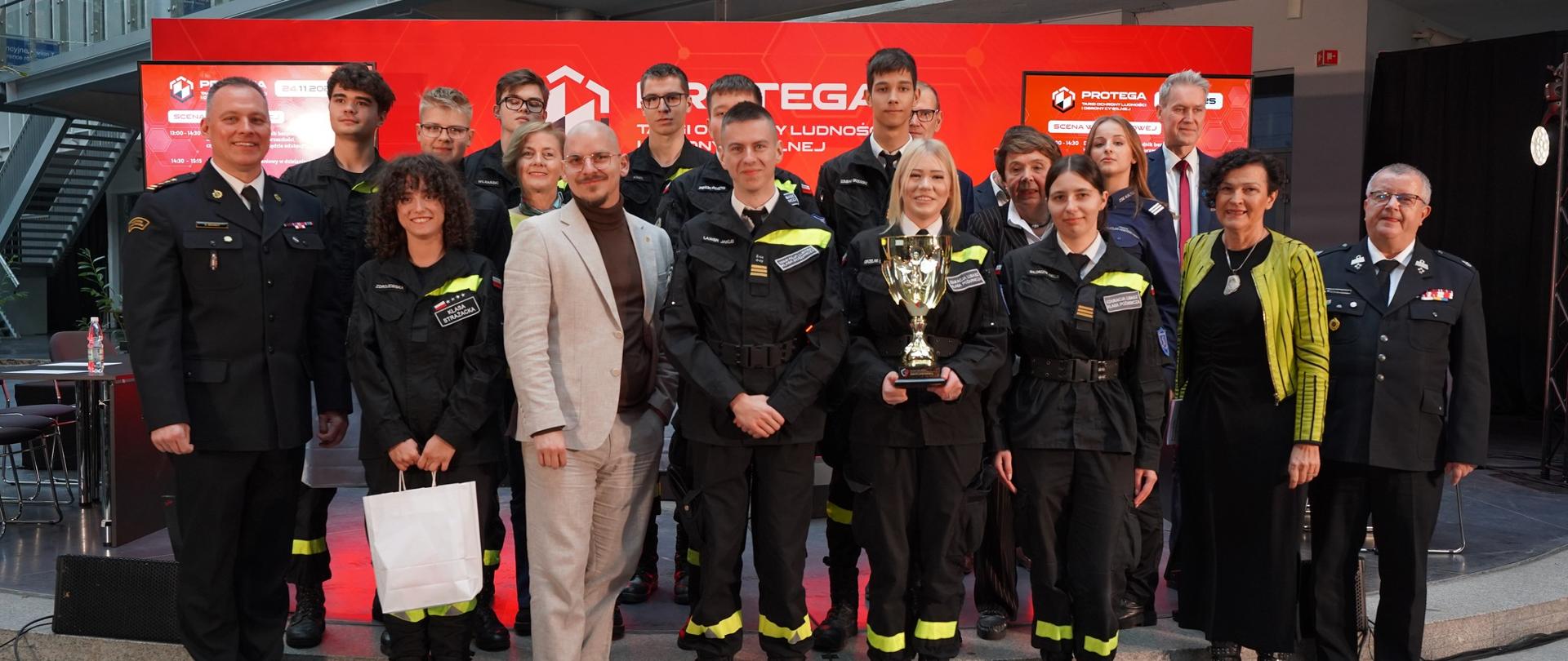 I Debata Oksfordzka Klas Mundurowych o profilu pożarniczym - Targi Ochrony Ludności i Obrony Cywilnej PROTEGA