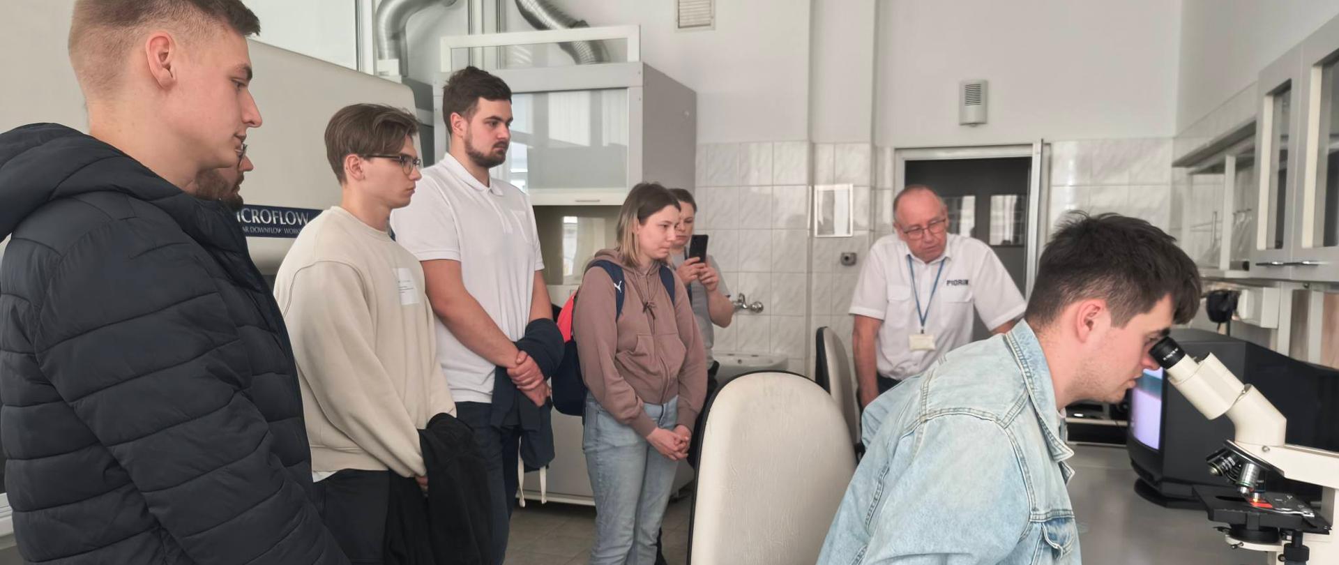Wizyta studyjna studentów Uniwersytetu Przyrodniczego w Oddziale Granicznym w Koroszczynie 2