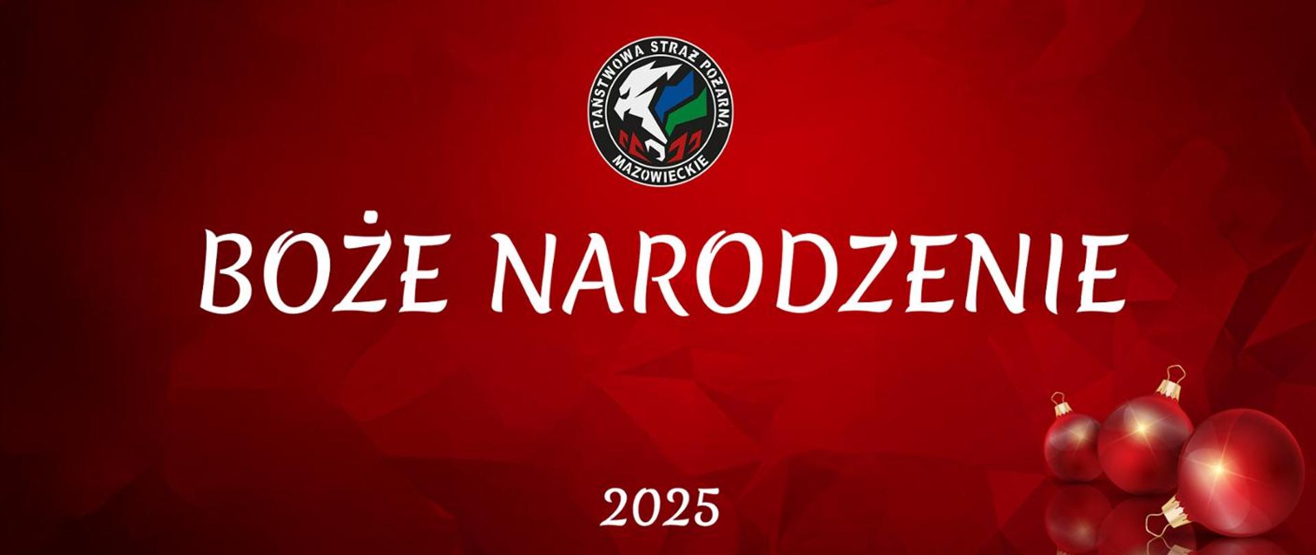 Boże Narodzenie 2025