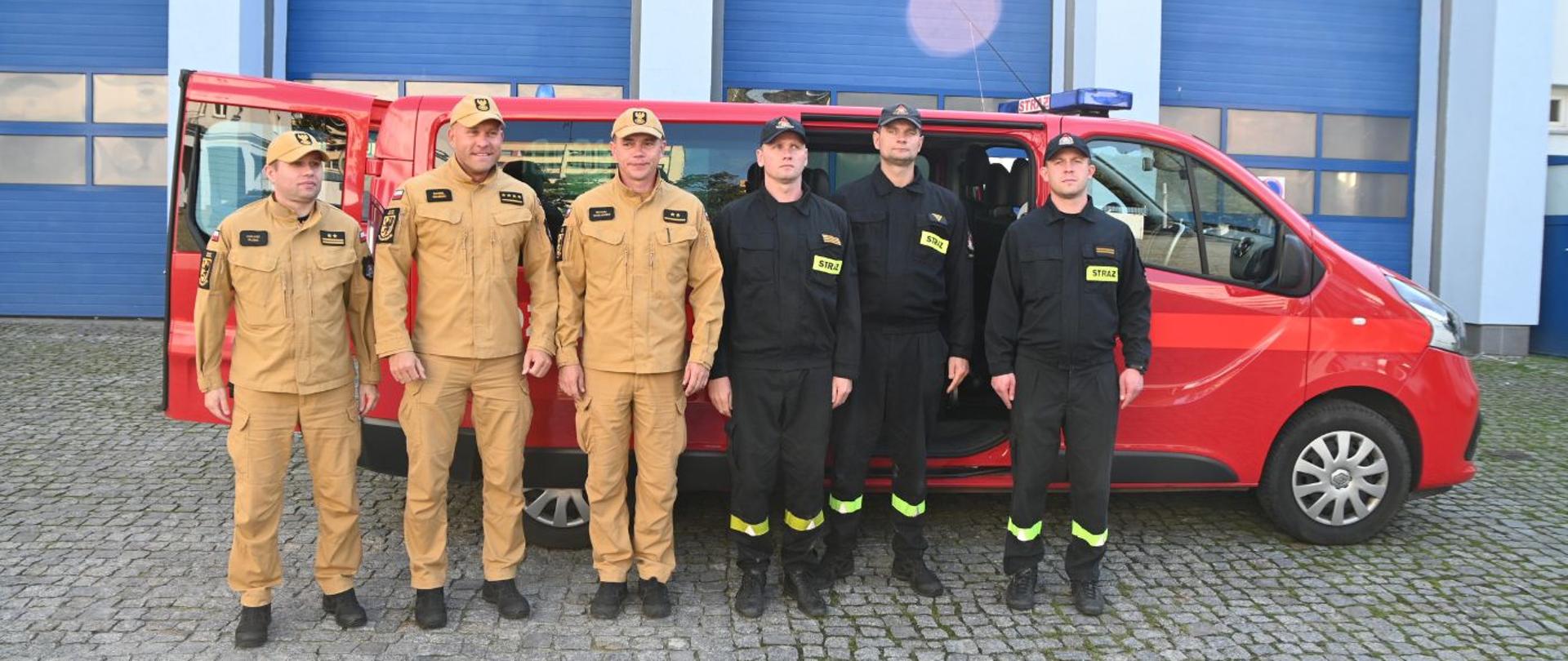 zbiórka strażaków