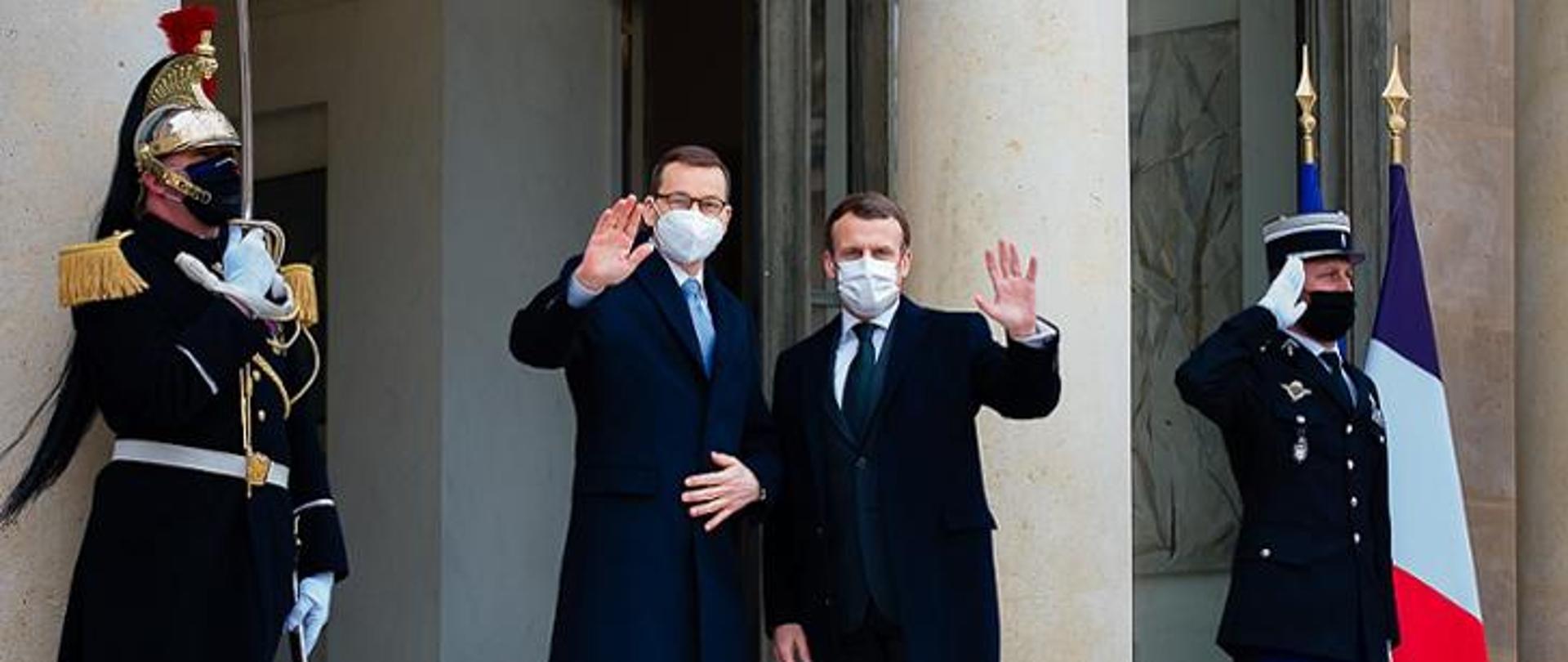 Wizyta premiera Mateusza Morawieckiego w Paryżu